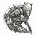 Dead Space tattoo design idea