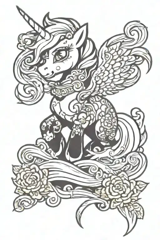 discord my little pony tattoo design idea