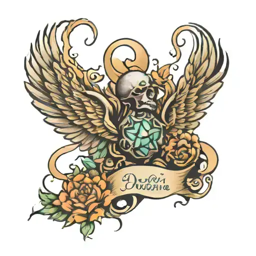 new beginning tattoo design idea