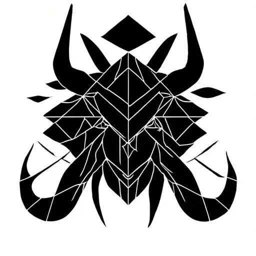 taurus and pisces  tattoo design idea