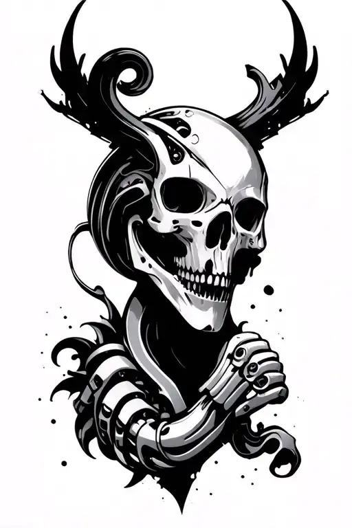 biomechanical arm bicep tattoo tattoo design idea