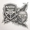 Arsenal tattoo design idea