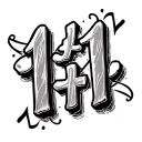 "1+1=11" 1+1=11  tattoo design idea