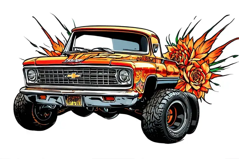 Chevy tattoo design idea
