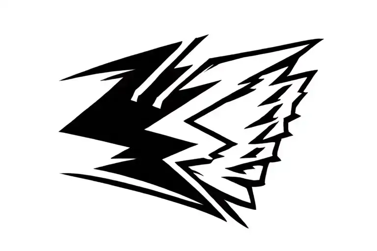 kc arrowhead black and white tattoo design idea