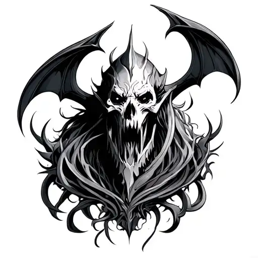 Diablo tattoo design idea