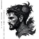 JATIN in Morse code tattoo design idea