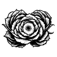 Nipple tattoo design idea