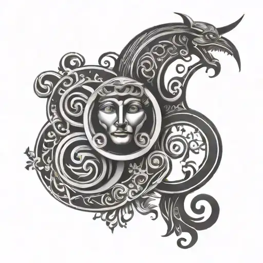 Greek Signs tattoo design idea