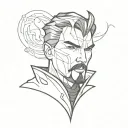 Dr. Strange tattoo tattoo design idea