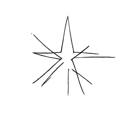 stars representing loss child tattoo design idea