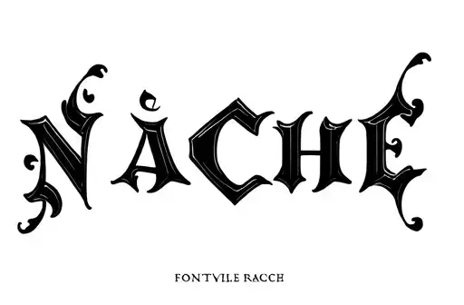 “Nache” tattoo design idea