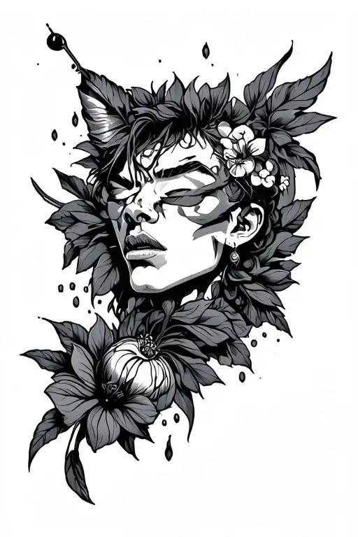 juice wrld 999 tattoo design idea
