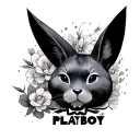 Playboy tattoo design idea