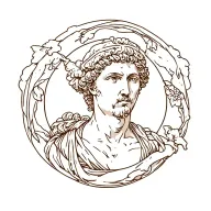 Roman tattoo design idea