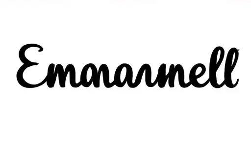 "Emmanuell" tattoo design idea