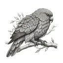 KEA tattoo design idea