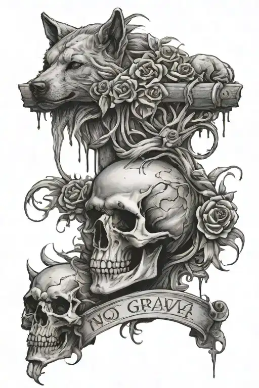 On the edge of a new age this is still our dogma No grave for millions - tortured creatures, But a common grave for our  tattoo design idea