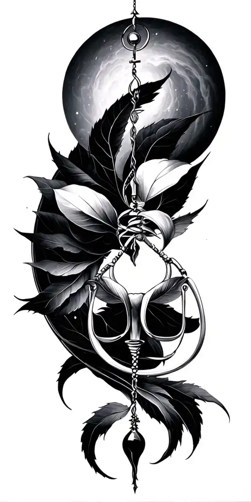 libra Gemini cancer tattoo design idea