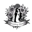 Wedding Date tattoo design idea