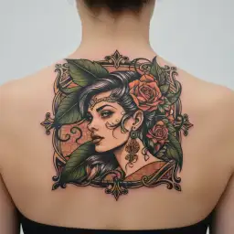 shemale tattoo design idea