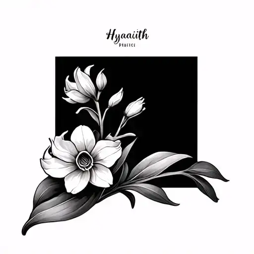 Hyacinth tattoo design idea