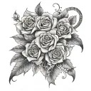 we can live forever tattoo design idea