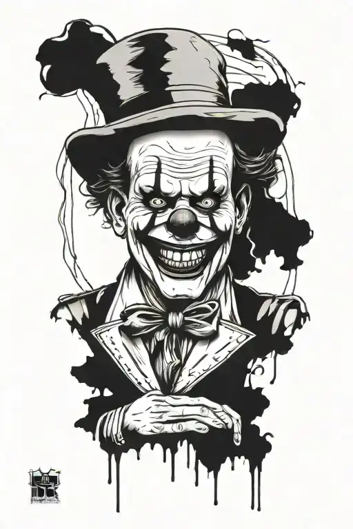 Michael meyers clown Freddie Kruger leg sleeve tattoo tattoo design idea