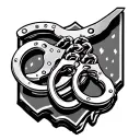 "Ohio" using handcuffs for the o's tattoo design idea