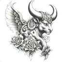 kaiser taurus tattoo design idea