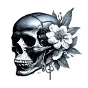 , 1994, 22, Pieces, radiology, Military medicine, Memento mori Memento vivere tattoo design idea