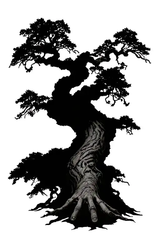 poison tree with r.i.p xxxtentacion x JuiceWRLD references tattoo design idea