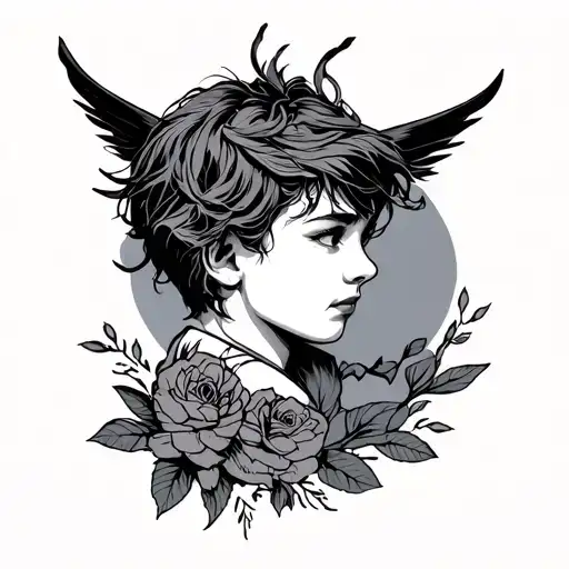 young forever  tattoo design idea