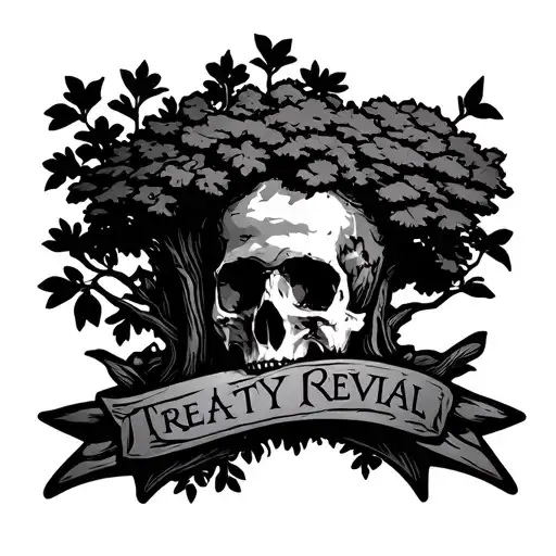 Treaty Oak Revival tattoo design idea