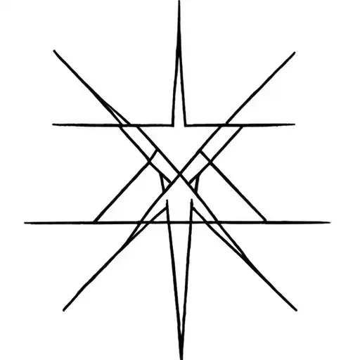 Southern Cross Star tattoo design idea