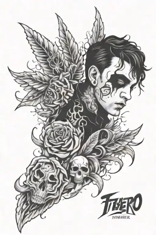 frank iero tattoo design idea