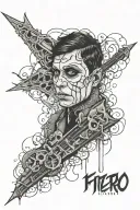 frank iero tattoo design idea