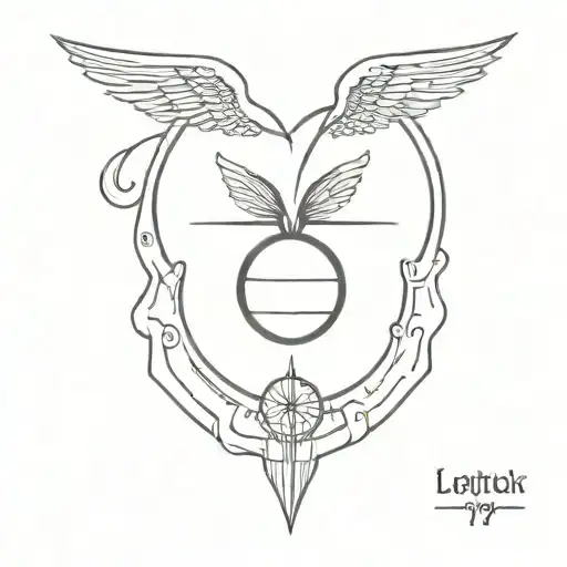 unique simple Harry Potter golden snitch tattoo design idea