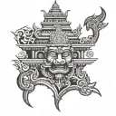 nepal tattoo design idea