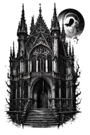 gothic architecture style tattoo tattoo design idea