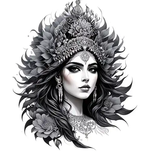 Indra tattoo design idea