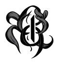 Two Word Ambigram Generator tattoo design idea