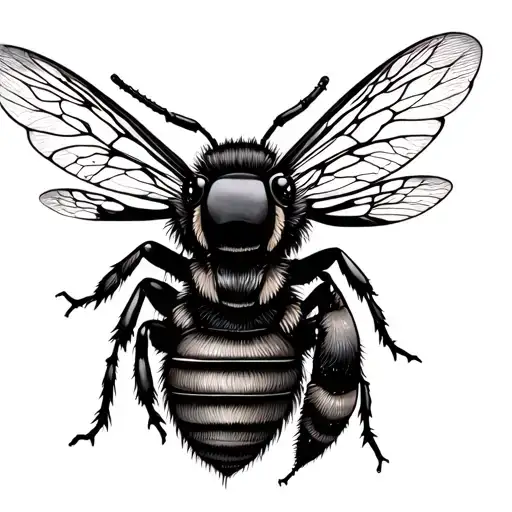 honey bee and hive transforming tattoo design idea