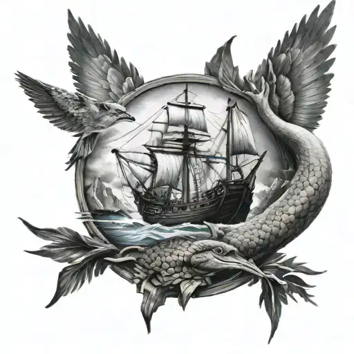 ark of the covernant  tattoo design idea