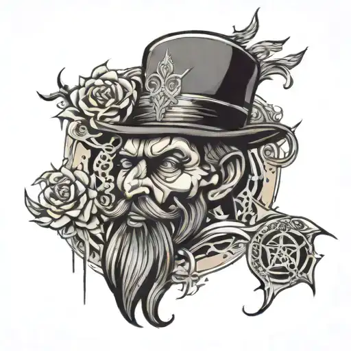 YHWH tattoo design idea