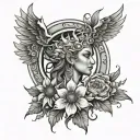 HELIOS tattoo design idea