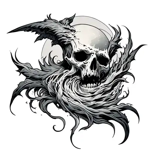 river of Styx  tattoo design idea