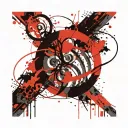 enso circle tattoo design idea