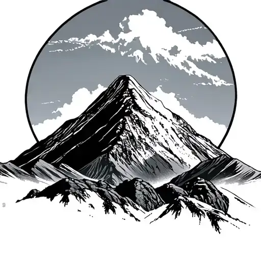 Kilimanjaro tattoo design idea