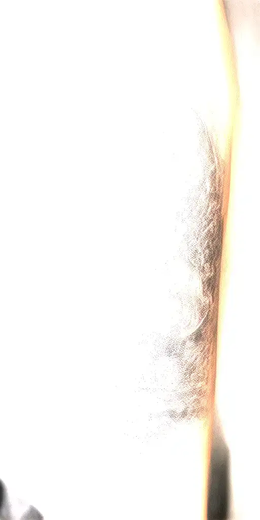 spiritual buddhist inspired tattoo featuring a traditional scenary and nature including spiritual elements and budda tattoo design idea